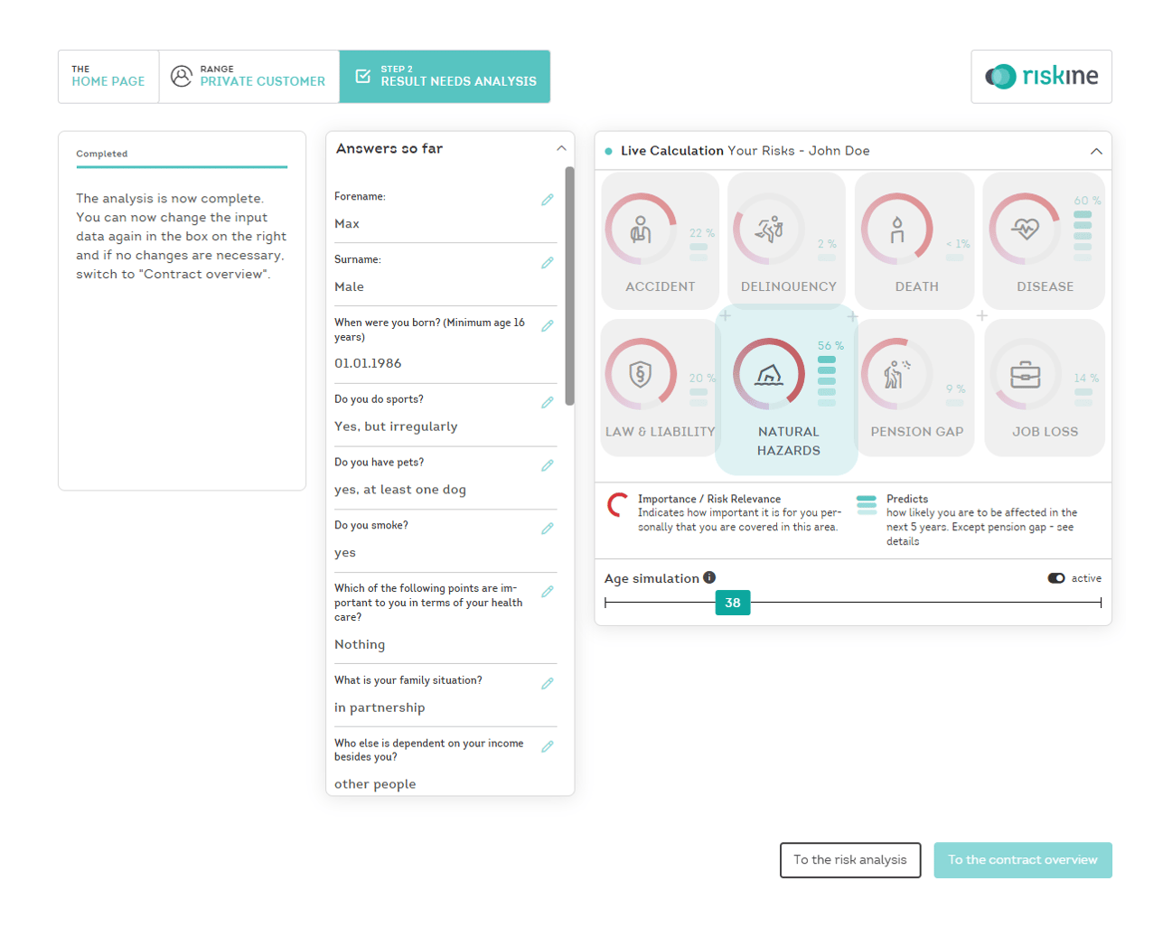 Risk Analysis Screenshot NATKAT_en